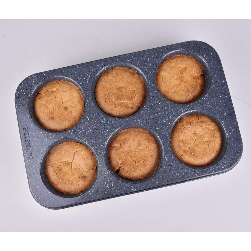2 PCS Deep Jumbo Muffin Pan 6 Cup 1