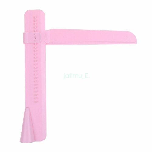 (Pink) Adjustable Cake Scraper Smoother Icing Decorating Tools Spatula Edges Craft