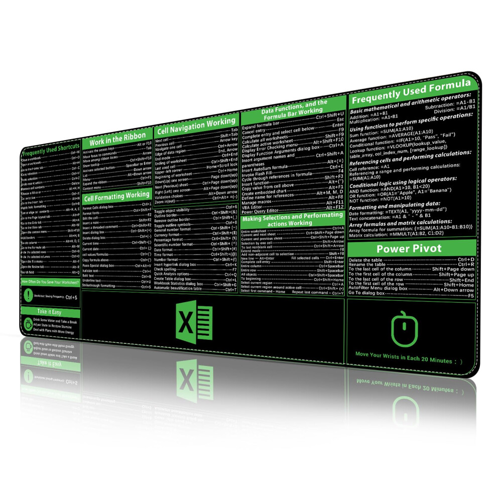 Xxl Giant Mouse Pad Upgraded Pro Version For Desk 35.4'X15.7' 6493810949005