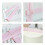 (Blue) Adjustable Cake Scraper Smoother Icing Decorating Tools Spatula Edges Craft New 6