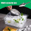 2 pcs Utility Flour Scoop Dishwasher Safe for Kitchen 6 OZ 2