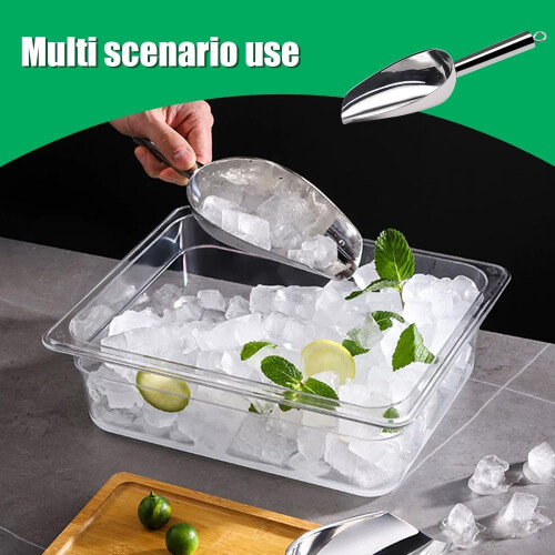 2 pcs Utility Flour Scoop Dishwasher Safe for Kitchen 6 OZ 1