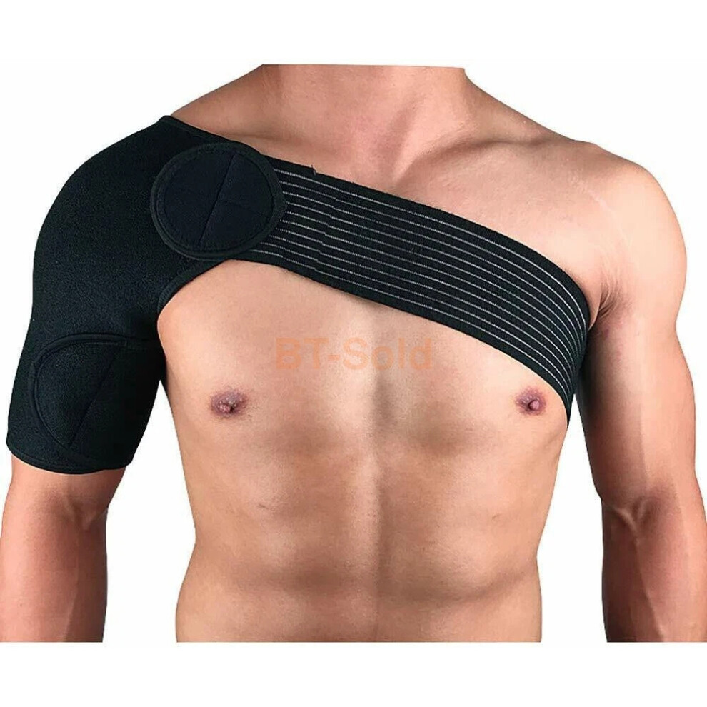 Shoulder Brace Rotator Cuff Pain Relief Support Therapy Belt Sleeve Women Men