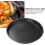 2 Pcs Non Stick Thickened Carbon Steel Pizza Pan for Home Kitchen 10in 4
