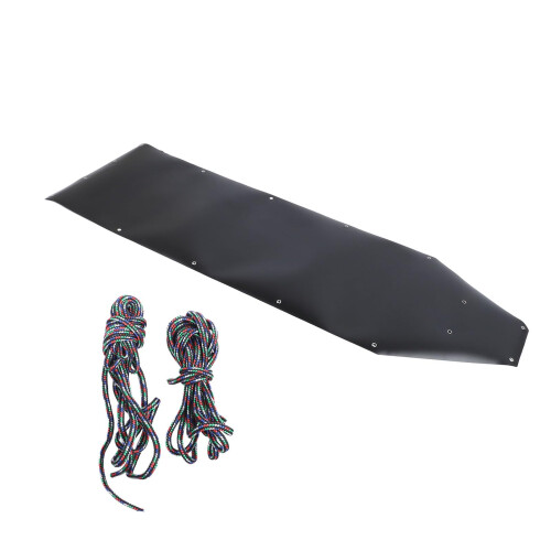 Deer Sled, Thickened Snow Sledding Pad Utility Sled Yard Glider with Deer Drag Straps