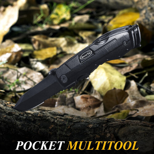15-in-1 Folding Pocket Knife Multitool for Camping 2