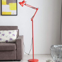Industrial Floor Lamp Living Rooms Bedrooms Light Standing Lighting Adjustable Head Indoor Pole Lamp