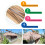 19.7x19.7inch Simulation Of Thatch Tile Fake Thatch Palm Thatch Roll ManMade Thatch 3