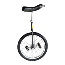 20' Beginner Training Unicycle A Frame, Tubular Oval Steel, Complete Set, Aluminum Wheels