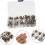 Professional Scrapbooking Supplies Set m Screw Rivets Smooth Flat Surface 2