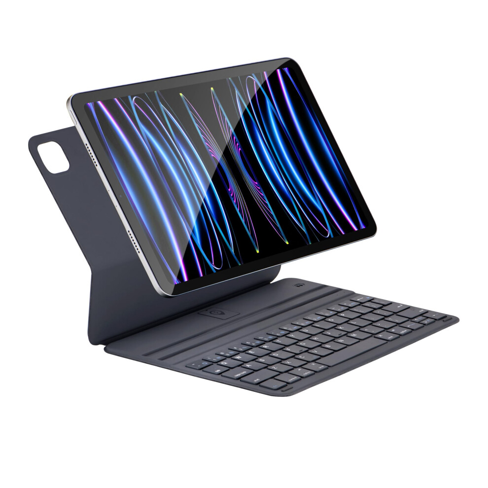 Smart Keyboard Folio For Ipad Pro 12.9 Inch (6Th 3Rd Gen) And Ipad Air 13 (M2, /M3,), Magnetic Case Light 879644342001