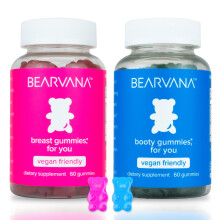 120 Count Berry Flavored Gummies Workout Enhancement Women's Fitness Supplement