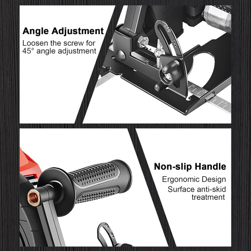 Angle Grinder Stand Metal 45 Adjustable Grinder Holder Cutting Machine Cover for DIY 2