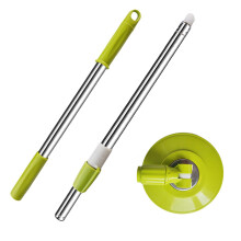 Spin Mop Replacement Mop Handle, 49inch 360 Degrees Rotating Telescopic Mop Stick