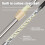 Spin Mop Replacement Mop Handle, 49inch 360 Degrees Rotating Telescopic Mop Stick 2