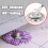 Spin Mop Replacement Mop Handle, 49inch 360 Degrees Rotating Telescopic Mop Stick 4