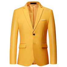 Mens Solid Slim Fit Blazer Jacket Two Button Notched Lapel Business Suit Classic Business Daily Party Sport Coat