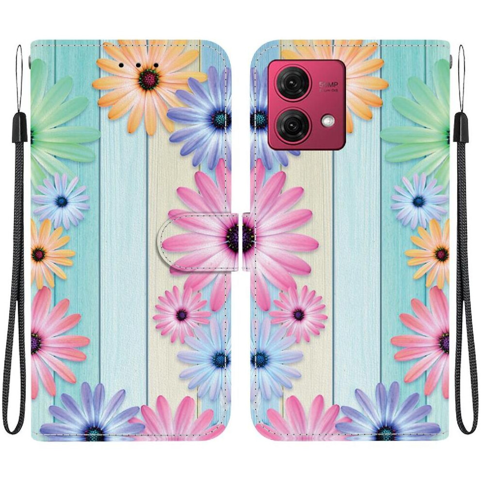 (C1 ) Case For Motorola Moto G84 5G Pattern Cover Pu Leather Flip Leather Wallet 764563092697