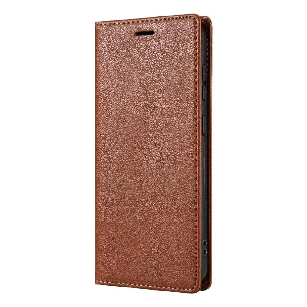 (Brown) Business Style Case For Motorola Moto G84 Card Holder Flip Case Kickstand Magnetic Closure Shockproof Brown 764563093243
