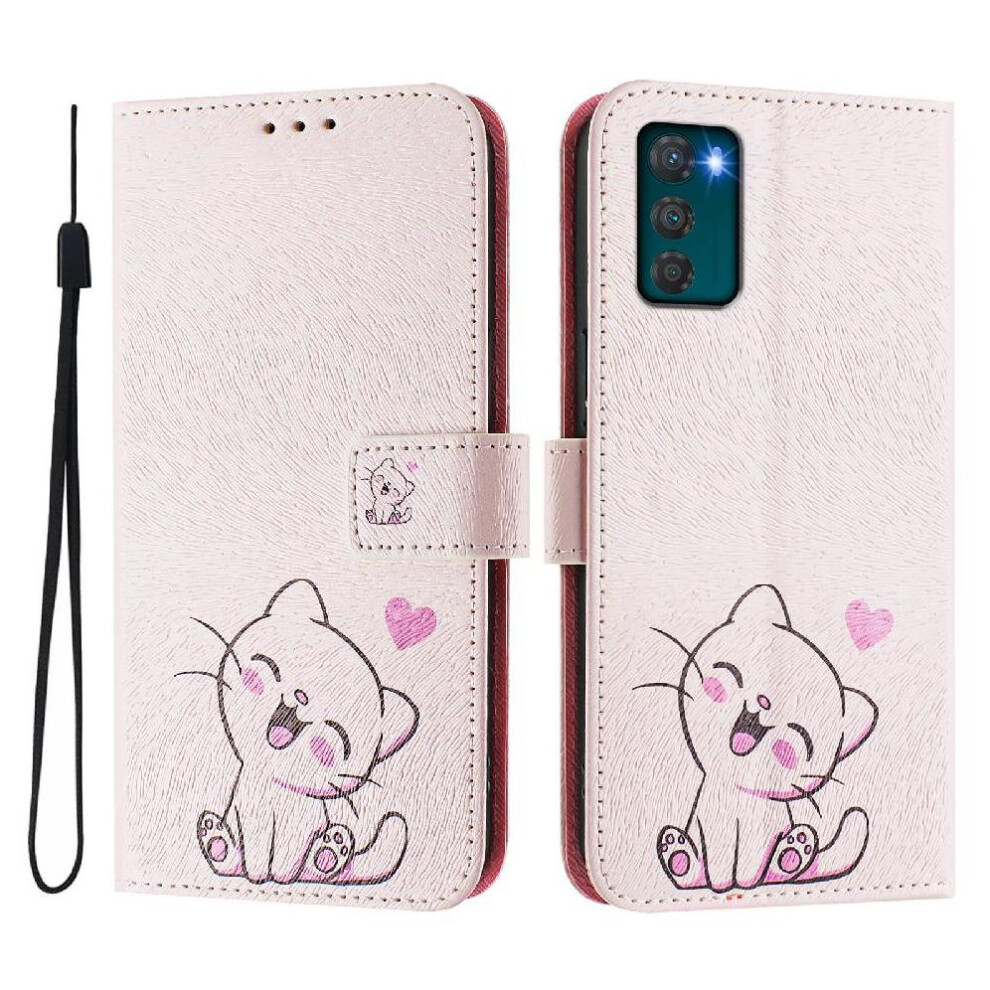 (C2) Case For Motorola Moto G42 4G With Credit Slot Card Holder Wallet Cover Flip Pu Leather Pattern 764563093748