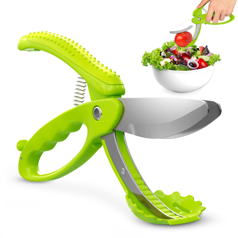 Salad Scissors Chopped Salad Lettuce Shredder for Kitchen Use-image-OPC-PHZQ7MP-NEW