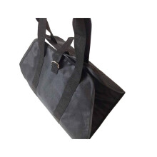 Log Tote Carrying Bag 2in1 Firewood Storage Bag Canvas Outdoor Camping Wood Log Carrier