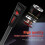 Computer USB Microphone LightEmitting Flexible Free Drive HD Sound Card Noise Reduction Microphone OneKey Switch 3