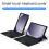 Galaxy Tab A9 Plus 11inch  Keyboard Case with Touchpad, Smart 7 Color backlits 3