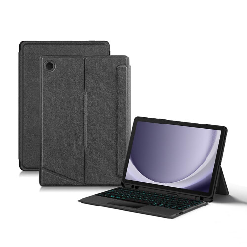 Galaxy Tab A9 Plus 11inch  Keyboard Case with Touchpad, Smart 7 Color backlits