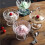 4 Set Glass Dessert Bowls Ice Cream Serving 8 Ounce 4