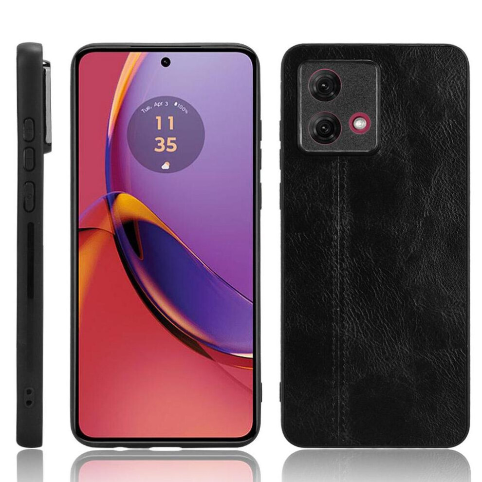 (Black) Lightweight Case For Motorola Moto G84 Classic Shockproof Lightweigh Contracted Design Slim Black 764563095407