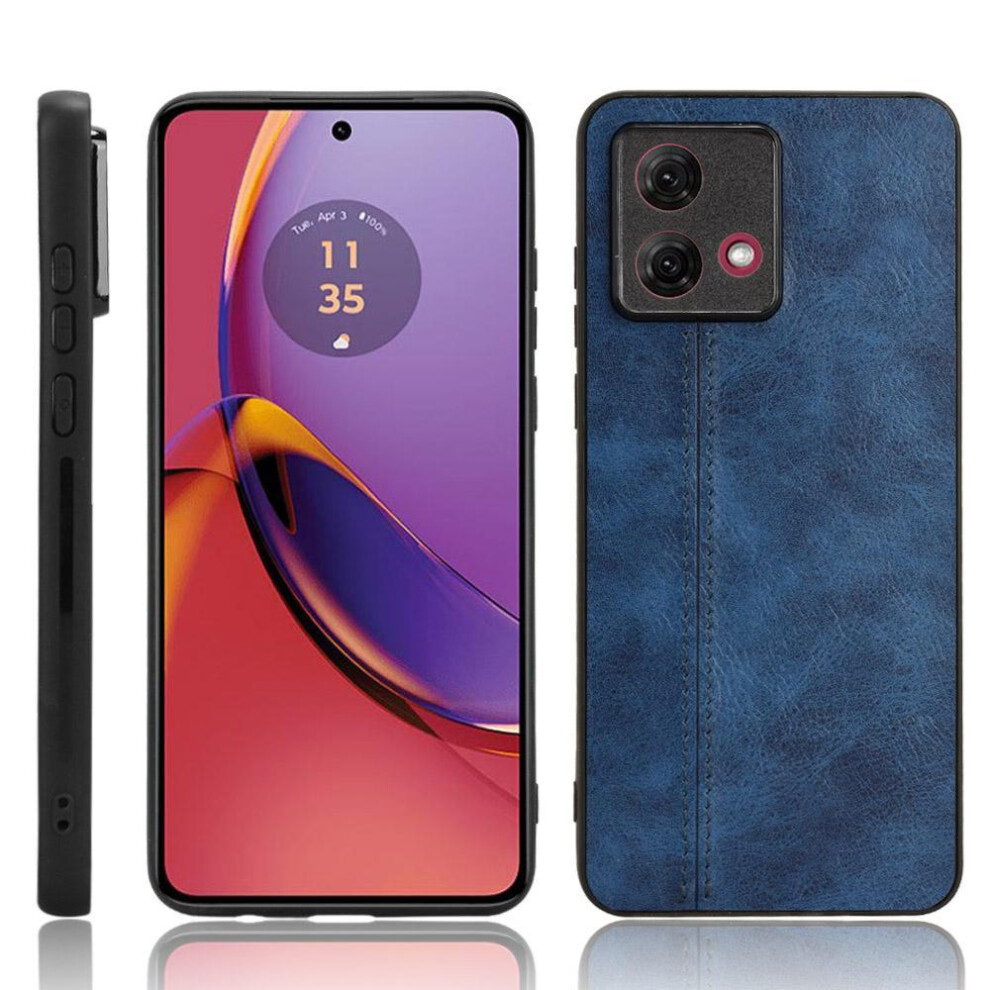 (Blue) Lightweight Case For Motorola Moto G84 Classic Shockproof Lightweigh Contracted Design Slim Blue 764563095438