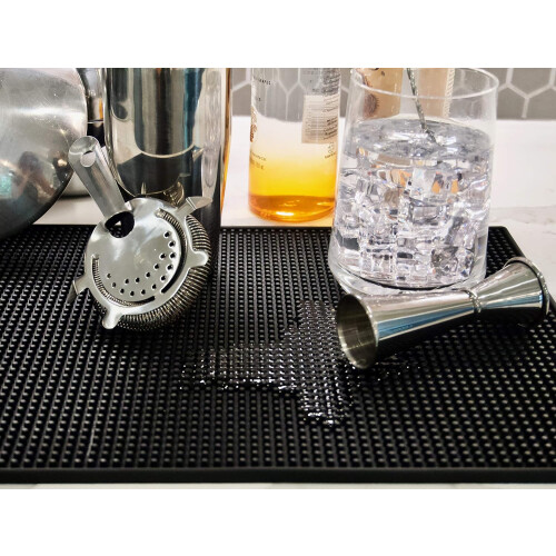 2 Pack Bar Mat Thick and Stylish for Bars 18 in x 12 in 2