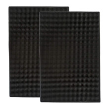 2 Pack Bar Mat Thick and Stylish for Bars 18 in x 12 in