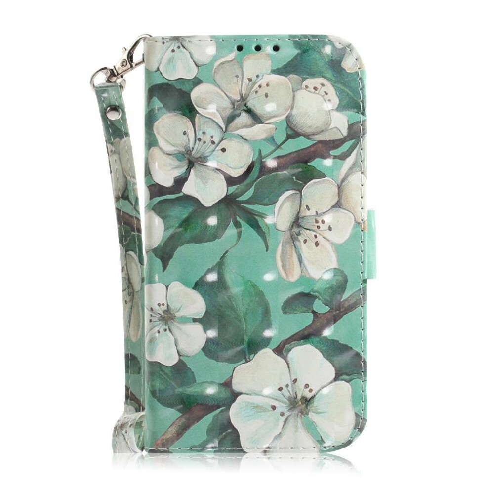 (C11 ) 3D Painted Protective Case For Motorola Moto G84 Lanyard Card Slots Magnetic Closure Wallet Pu Leather 764563095964