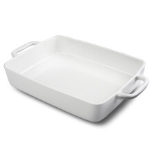 Ceramic Large Rectangular Baking Dish for Cooking Daily Use 9 x13