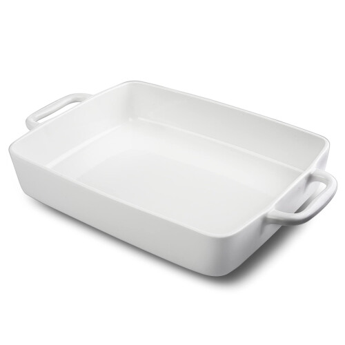 Ceramic Large Rectangular Baking Dish for Cooking Daily Use 9 x13