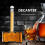 Creative Hammer Shaped Whiskey Decanter for Cocktail 13.5 Oz 5