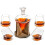 1 set rhinestone whiskey decanter forlywed gift 1000ml 1