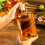 2 Pack Clear Liquor Bottles for Home Brewing Dishware Safe 25 oz 5