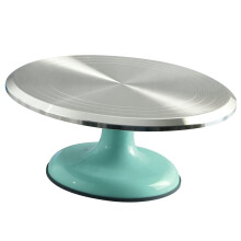 Stable Revolving Cake Turntable for Cake Decorating Supplies Chefs 10 Inch