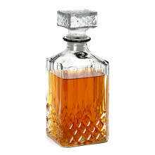 Ornate Decanter for Whiskey Bourbon Scotch Tequila & More 33 oz