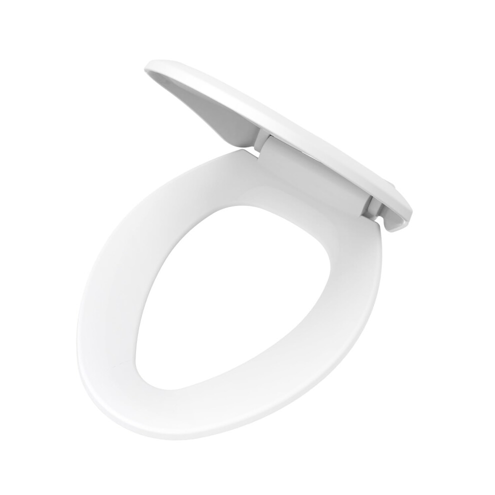& Fade-Resistant Toilet Seat For Standard Elongated Toilets 6493810823541