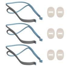 3 Pack Replacement CPAP Headgear Strap Compatible with Resmed Airfit P10