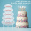 40 Pieces Plastic Cake Dowel Rods Set for Tiered Cakes 2