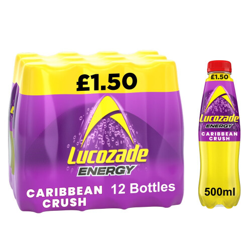 Lucozade Lucozade Energy Drink Caribbean Crush 500ml