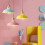 Simplicity Pendant Light in E27 Base Macaron Vintage Chandeliers Shade Dining Table Lamp 2