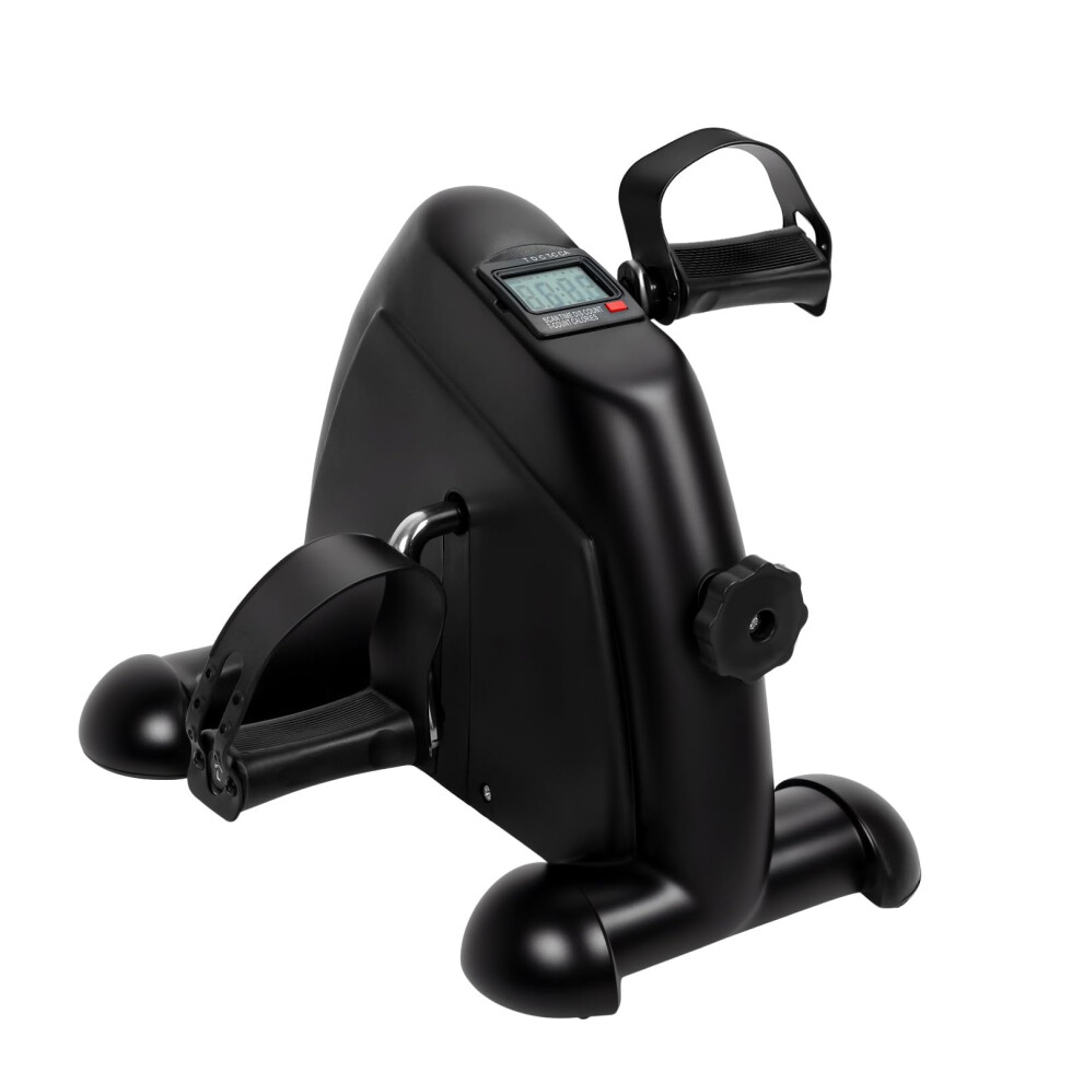 Under Desk Bike, Under Desk Bike Pedal Exerciser, Mini Home Exercise Bike with LCD Display
