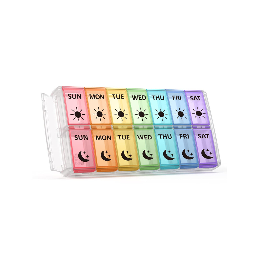 Extra Large Pill Organizer for Vitam 7 Day Size