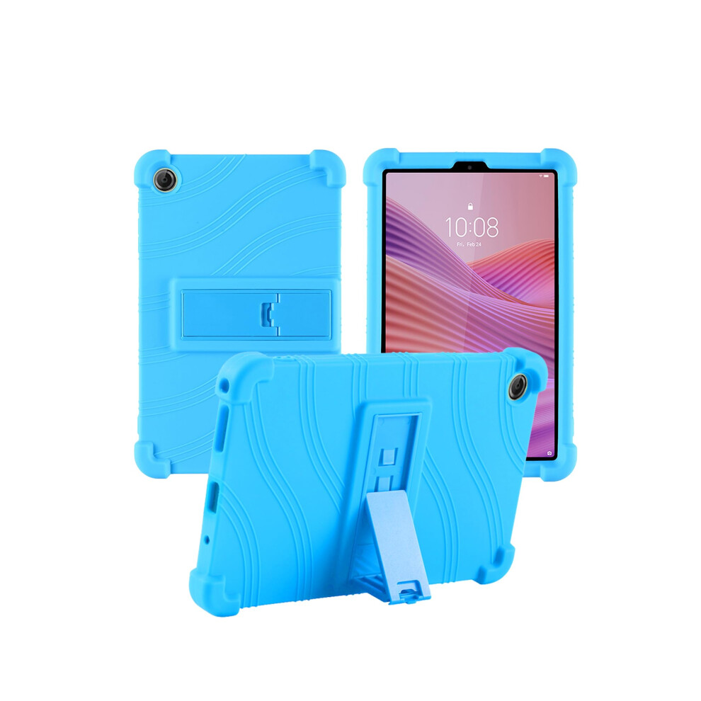 For Lenovo Tab K9/One Tb305fu Tablets Case 8.7 Inch, Soft Silicone Adjustable Stand 395291786093
